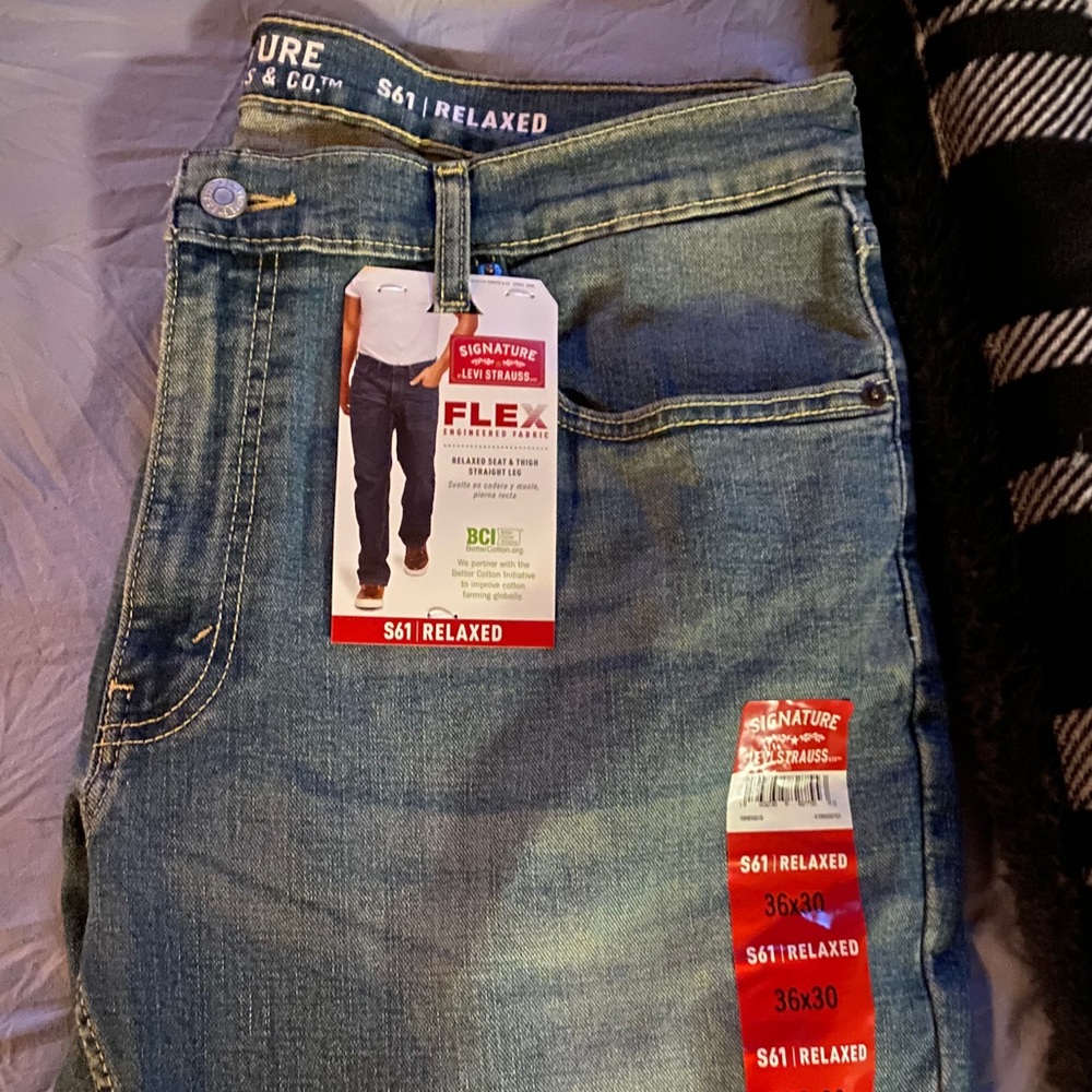 Not worn Levi jeans